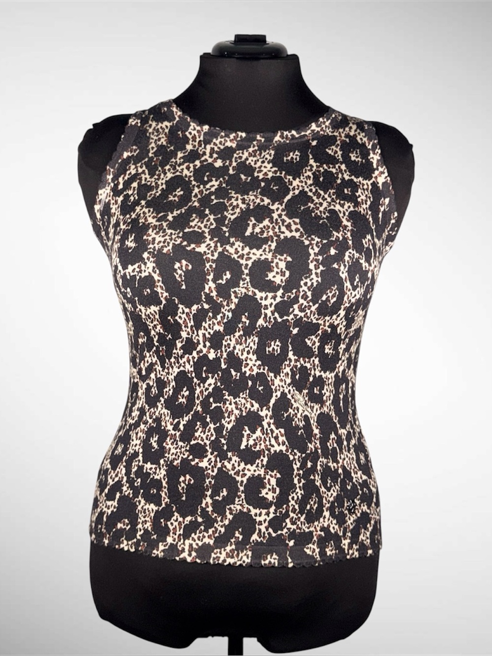 Women’s Roberto Cavalli Leopard Print Tank Size 42 (US 6)
